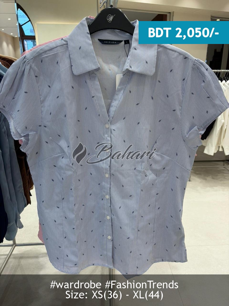 blue blouse