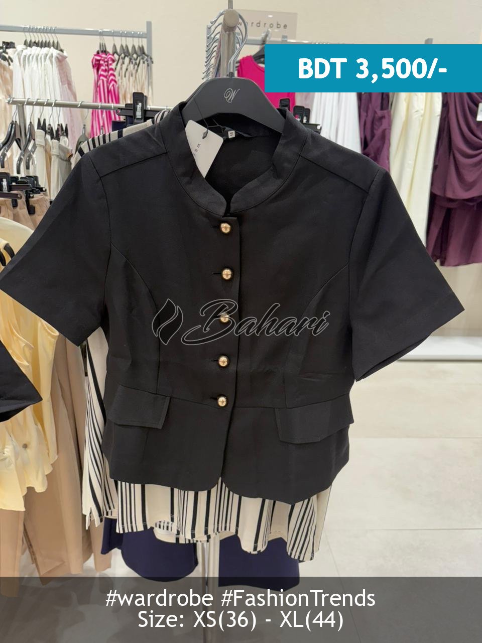 black blouse