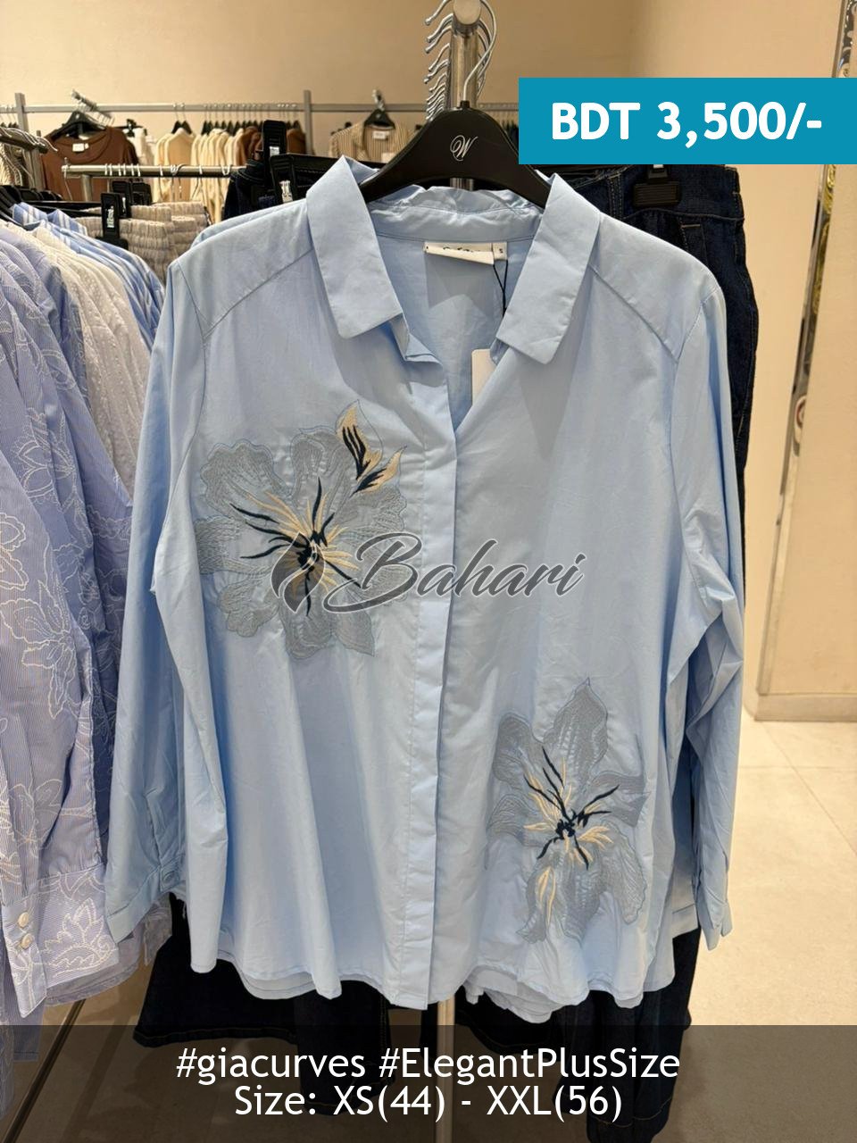 blue blouse